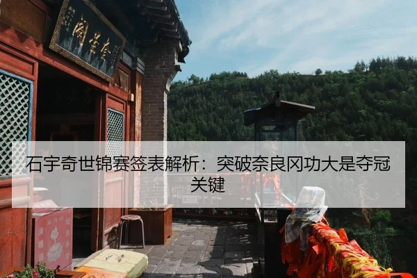 石宇奇世锦赛签表解析：突破奈良冈功大是夺冠关键